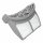 LUTH Premium Profi Parts Flusensieb Filtertasche Aufklappbar kompatibel mit Beko 2975680300 für Trockner