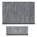 Geruchsfilter Set kompatibel mit Constructa 11041790 für Dunstabzugshaube