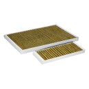 LUTH Premium Profi Parts 2 x Aktivkohlefilter Filter kompatibel mit Bosch Siemens 11041790 DWZ0AK0A0 LZ10AKA 11018700 Z51AIA0X0 AA250113 Kohlefilter Geruchsfilter für Dunstabzugshaube Umluftbetrieb