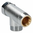 LUTH Premium Profi Parts Doppelanschluss 3/4" für 2 Zulaufschläuche an Ga-Ventil Spülendurchführung