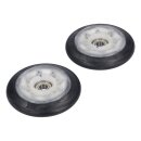 LUTH Premium Profi Parts Laufrolle Set für Trommel...