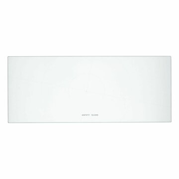 LUTH Premium Profi Parts Glasplatte unten Über Gemüsefach kompatibel mit Smeg 772172274 für Kühlgefrierkombination