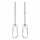 LUTH Premium Profi Parts Schneebesen Set links rechts kompatibel mit Smeg 690074749 für Handmixer