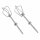 LUTH Premium Profi Parts Schneebesen Set links rechts kompatibel mit Smeg 690074749 für Handmixer