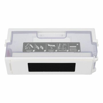 LUTH Premium Profi Parts Staubbehälter kompatibel mit Ecovacs 201-2241-0307 für Staubsauger-Roboter