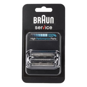 LUTH Premium Profi Parts Scherkopfkasette Kombipack kompatibel mit Braun 53b 81733844 für Rasierer