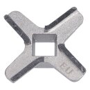 LUTH Premium Profi Parts Messereinsatz für Fleischwolf kompatibel mit Kenwood Kw714431 an Küchenmaschine