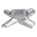 LUTH Premium Profi Parts Messereinsatz für Fleischwolf kompatibel mit Kenwood Kw714431 an Küchenmaschine
