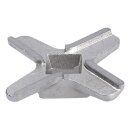 LUTH Premium Profi Parts Messereinsatz für Fleischwolf kompatibel mit Kenwood Kw714431 an Küchenmaschine