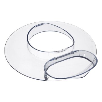 LUTH Premium Profi Parts Spritzschutz für Edelstahlschüssel kompatibel mit Kenwood Kw716118 an Küchenmaschine