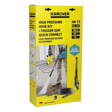 LUTH Premium Profi Parts Hochdruckschlauch Zubehörset kompatibel mit Kärcher Hk 7.5 2.643-910.0 für Hochdruckreiniger