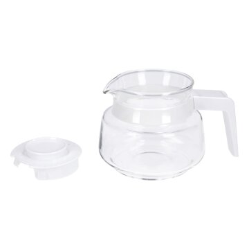 LUTH Premium Profi Parts Glaskanne Mit Deckel kompatibel Melitta 6708504 für Filterkaffeemaschine