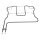 Heizung Unterhitze Hotpoint C00857852 Sahterm W11201951 für Backofen