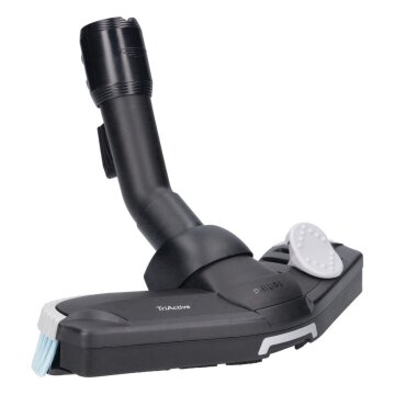 LUTH Premium Profi Parts Bodendüse kompatibel mit Philips Tri-Active 432200424744 für 35mm Rohrø Einrastsystem Staubsauger