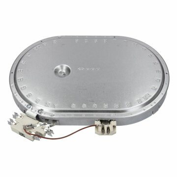 LUTH Premium Profi Parts Strahlheizkörper Oval kompatibel mit Neff 00356339 Ego 10.57413.638 für Kochfeld