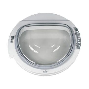 LUTH Premium Profi Parts Tür kompatibel mit Siemens 11012068 Kpl Mit Türring Frontscheibe Scharnier Haken für Trockner