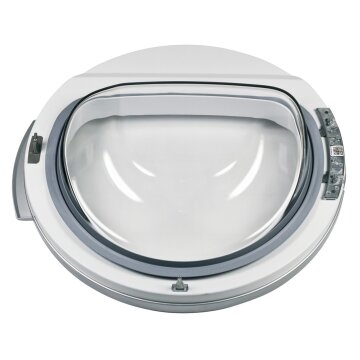 LUTH Premium Profi Parts Türe kompatibel mit Bosch 11012056 Kpl Mit Türringen Frontscheibe Türgriff Haken Scharnier für Trockner