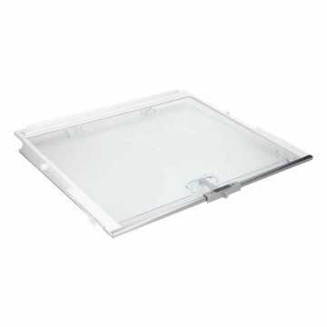 LUTH Premium Profi Parts Glasplatte kompatibel mit Siemens 00747860 472x400mm Mit Deckel für Gemüsefach Kühlschrank
