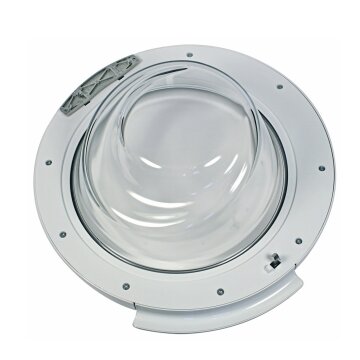 LUTH Premium Profi Parts Türe kompatibel mit Bosch 00704286 Mit Türringen Frontscheibe Scharnier Griff für Waschmaschine