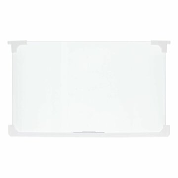 LUTH Premium Profi Parts Glasplatte kompatibel mit Ignis 482000097600 460x280 Mit Leiste für Kühlschrankinnenraum