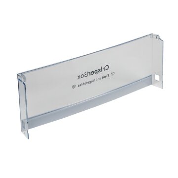 LUTH Premium Profi Parts Schubladenblende Crisperbox kompatibel mit Bosch 00706617 450x162mm für Kühlgefrierkombination