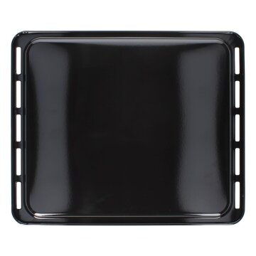 LUTH Premium Profi Parts Backblech kompatibel mit Whirlpool 481010657929 452x376x20mm emailliert für Backofen Herd