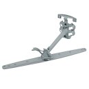 LUTH Premium Profi Parts Sprüharm kompatibel mit Bauknecht 481010555121 oben Grau Mit Rohr für Geschirrspüler