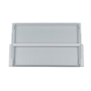 LUTH Premium Profi Parts Glasplatte kompatibel mit Bosch 00743197 zweigeteilt 443x430mm für Kühlschrank Kühlgefrierkombination