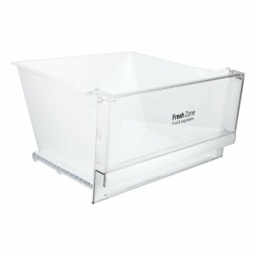 LUTH Premium Profi Parts Gemüseschublade unten kompatibel mit LG AJP74894508 440x235x385mm für Kühlschrank Sidebyside