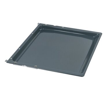 LUTH Premium Profi Parts Backblech kompatibel mit Siemens 00437875 431x370x24mm Emailliert Mit Trägern für Backofen