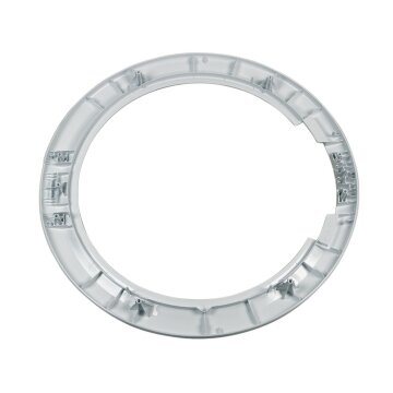 LUTH Premium Profi Parts Türring Außen kompatibel mit Whirlpool 481071423961 Weiß für Waschmaschine