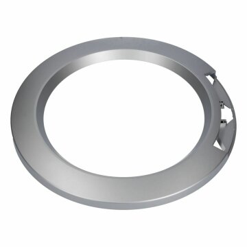 LUTH Premium Profi Parts Türring Außen kompatibel mit Bosch 18006700 Fensterrahmen Silbern für Waschmaschine