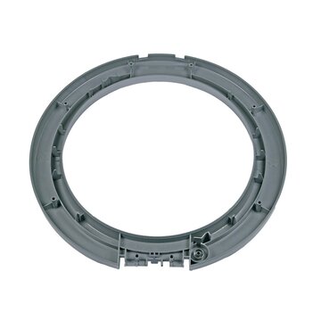 LUTH Premium Profi Parts Türring Außen kompatibel mit AEG 110825210/5 Silbern für Waschmaschine