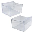 LUTH Premium Profi Parts Schublade kompatibel mit Whirlpool 481010596938 Gefrierkasten 400x254x365mm für Kühlgefrierkombination