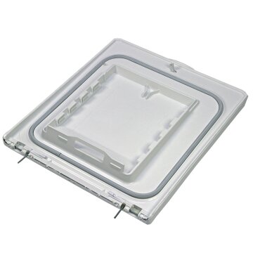 LUTH Premium Profi Parts Gerätedeckel kompatibel mit AEG 1925251009 für Toplader Waschmaschine
