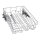 LUTH Premium Profi Parts Geschirrkorb kompatibel mit Bosch 00686438 Oberkorb für Geschirrspüler