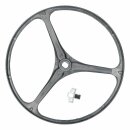 LUTH Premium Profi Parts Riemenscheibe kompatibel mit Whirlpool 481252888111 Mit Halter für Keilrippenriemen Waschmaschine Toplader