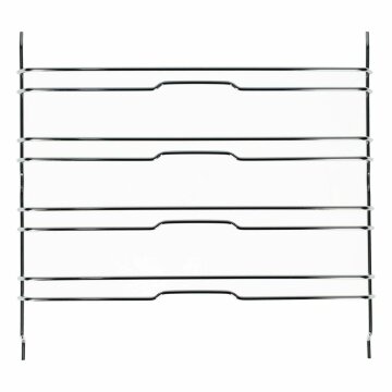LUTH Premium Profi Parts Haltegitter kompatibel mit Whirlpool 481010657448 rechts / links für Backbleche Roste Backofen