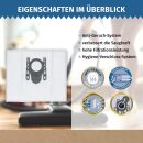 LUTH Premium Profi Parts Filterbeutel kompatibel mit Bosch 17003048 Typ G All Bbz41fgall für Bodenstaubsauger 5stk + Vorfilter