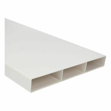 LUTH Premium Profi Parts Flachkanal 100er 234x29mm 1m für Belüftungstechnik