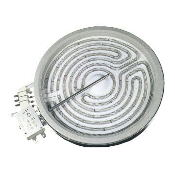 LUTH Premium Profi Parts Strahlheizkörper 210mmø 2100w 230v Ego 10.71431.004 für Glaskeramikkochfeld