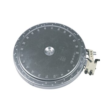 LUTH Premium Profi Parts Strahlheizkörper 2-Kreis 205/120mm kompatibel mit AEG 140057321014  Ego 10.51211.084 für Kochfeld Herd