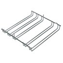 LUTH Premium Profi Parts Haltegitter rechts / links für Backblech Rost kompatibel mit Bosch 00472738 in Backofen