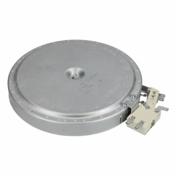 LUTH Premium Profi Parts Strahlheizkörper kompatibel mit Electrolux 14006270702/5 Zweikreis Ego 10.58211.081 für Kochfeld