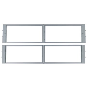 LUTH Premium Profi Parts Rahmen Set für Metallfettfilter kompatibel mit Bosch 00470979 in Dunstabzugshaube 2stk