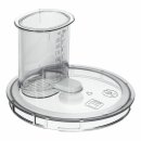 LUTH Premium Profi Parts Durchlaufschnitzlerdeckel kompatibel mit Bosch 12013003 Gehäuseoberteil Mit Einfüllstößel Kupplung Küchenmaschine