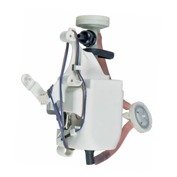 LUTH Premium Profi Parts Pumpe kompatibel mit Siemens 12010542 Kpl Mit Halter Begrenzer Pulsationsdämpfer für Kaffeemaschine