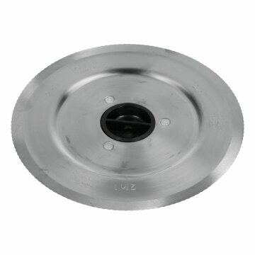 LUTH Premium Profi Parts Messer kompatibel mit Bosch 12012164 2in1 Runde Schneidscheibe Universalmesser Schinkenmesser für Allesschneider