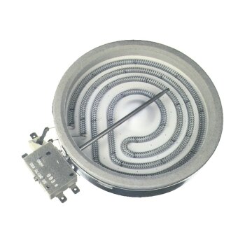 LUTH Premium Profi Parts Strahlheizkörper 140mmø 1200w 230v  Egonomic-Heizkörper Ego 10.74631.004 für Herd