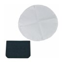 LUTH Premium Profi Parts Filterset kompatibel mit Delonghi 5512510041 F28-9 3xkohlefilter 6xpapierfilter für Fritteuse